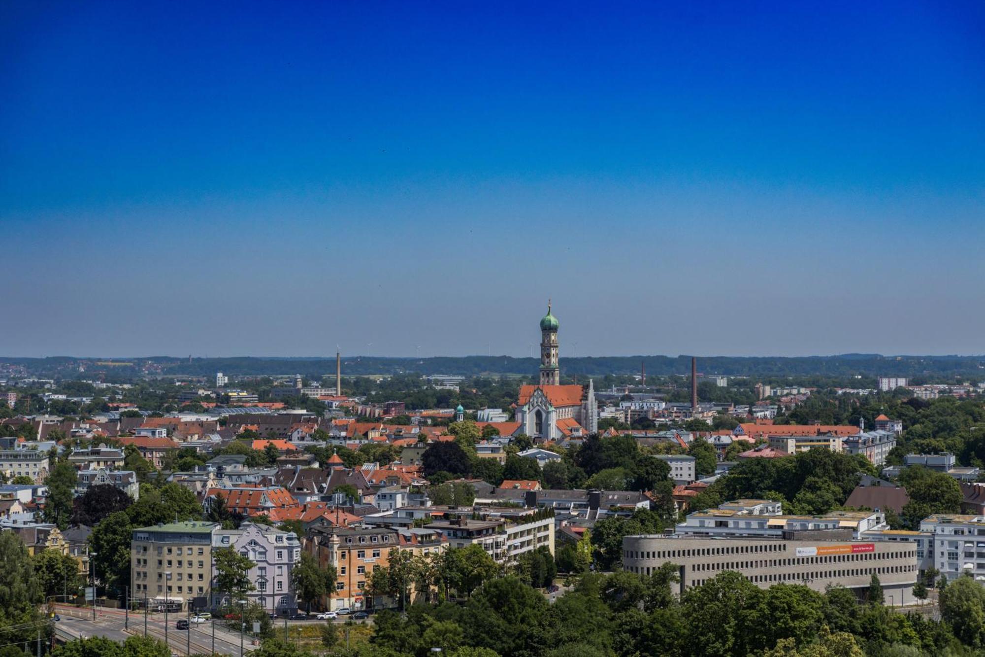 Fresh Apartment - 20Th Floor - Netflix - Center Augsburg Kültér fotó